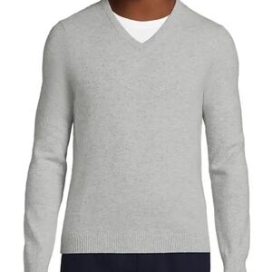 NEW Nordstrom V-Neck Cashmere Sweater - size M